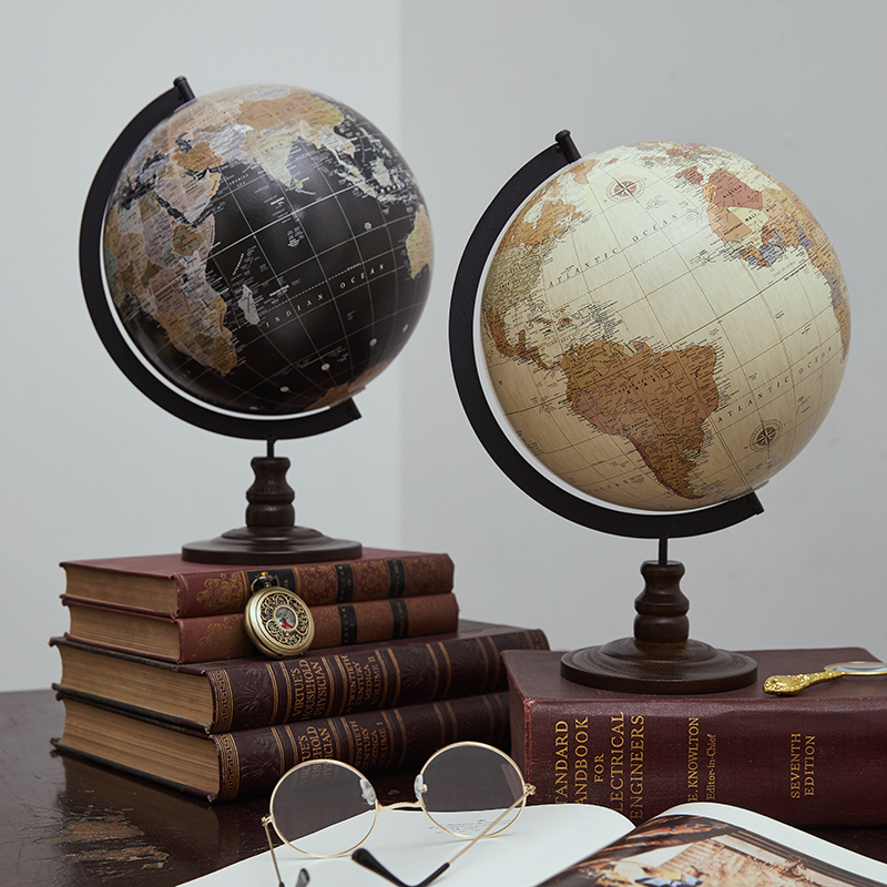 Office Furniture World - World Globo Mapa vintage european globe