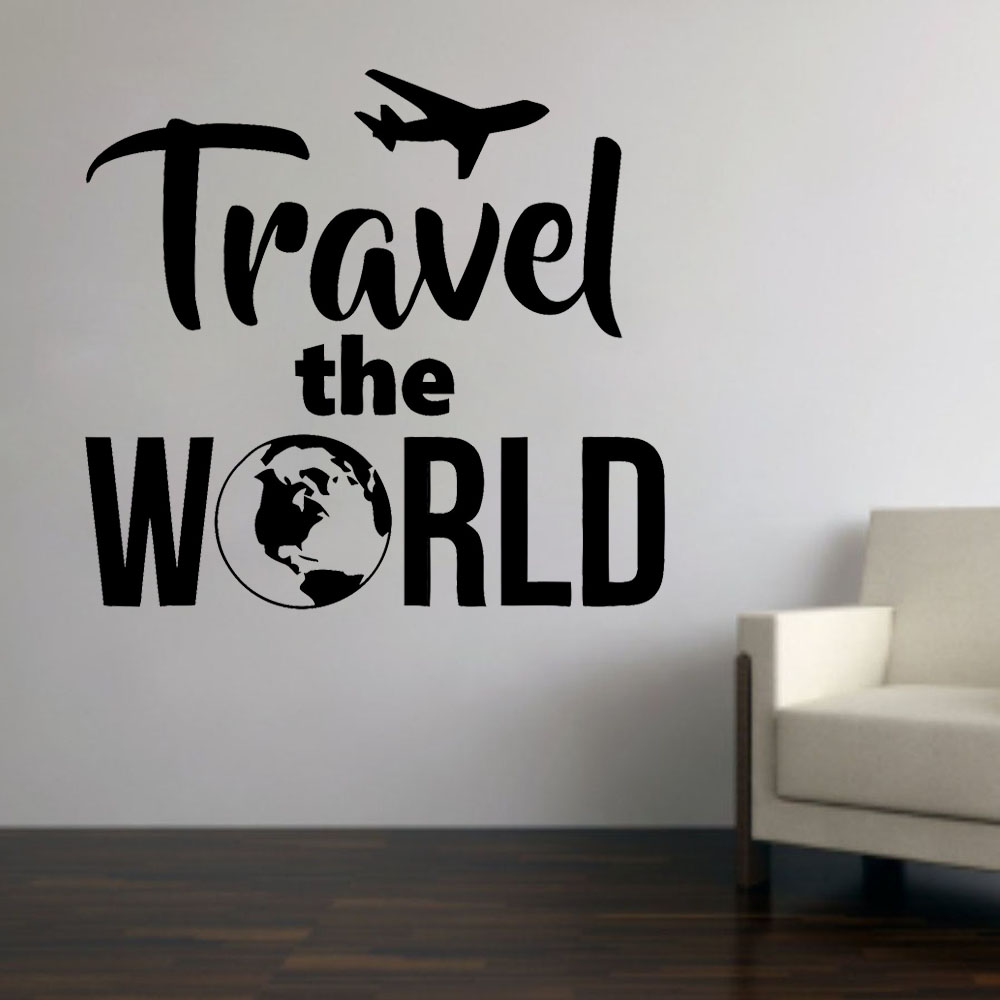 Travel Agency Wall Stickers Ho - Office Furniture World recension och pris