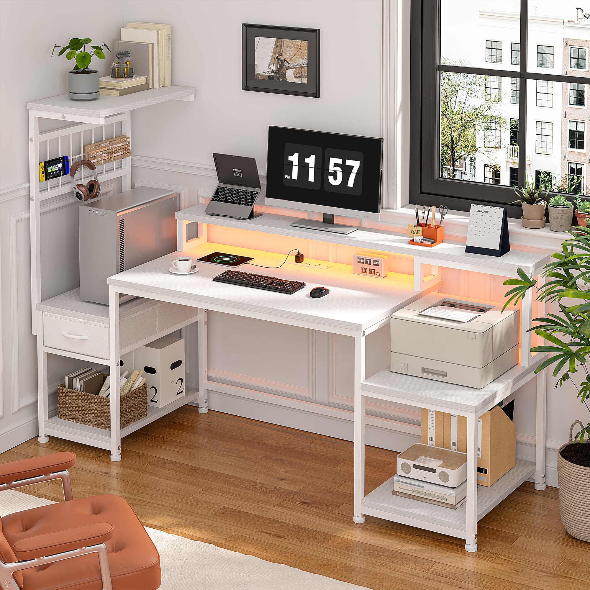 EnHomee 55“ LED Gaming Compute - Office Furniture Outlet recension och pris