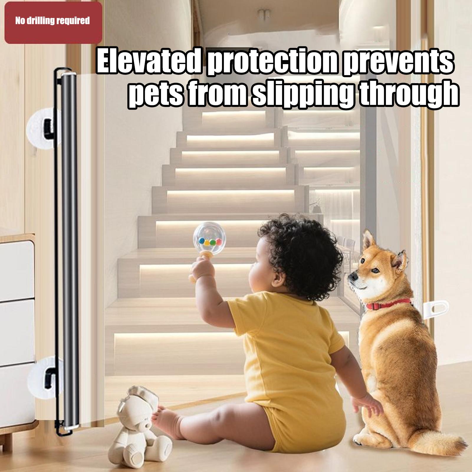 Pet Gate Retractable Portable  - Partition Screen Divider recension och pris