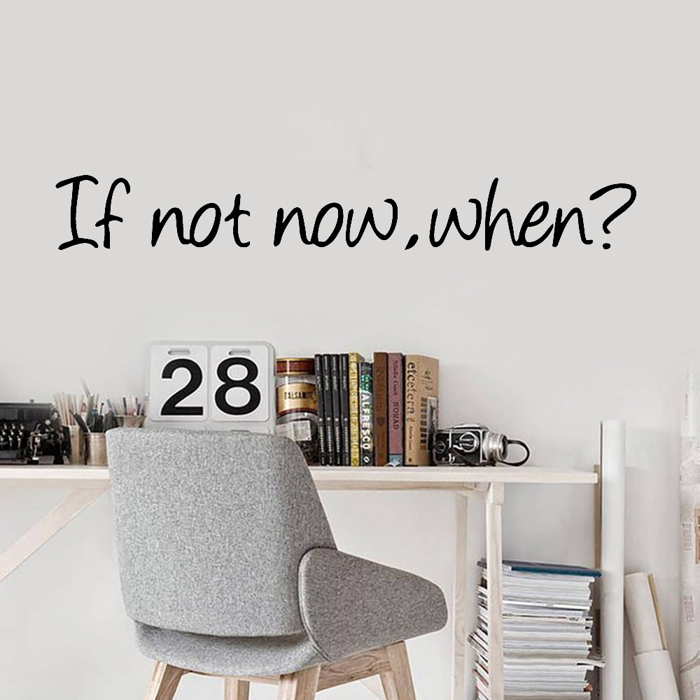 Office Wall Decals If Not Now  - Office Furniture Now recension och pris