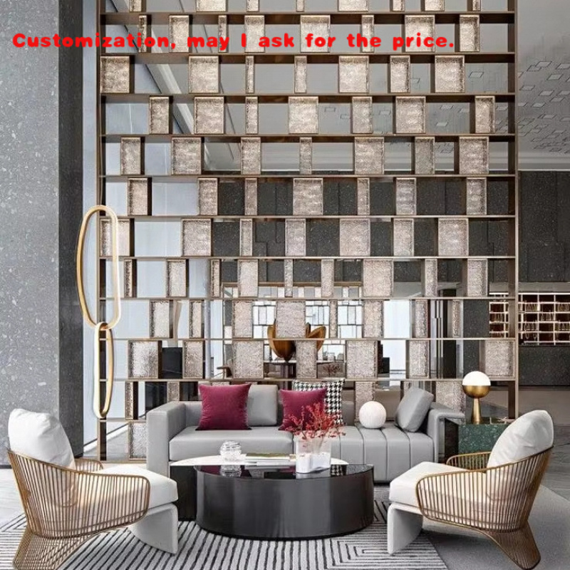 custom.Modern Stainless Steel  - Partition Screen Divider recension och pris