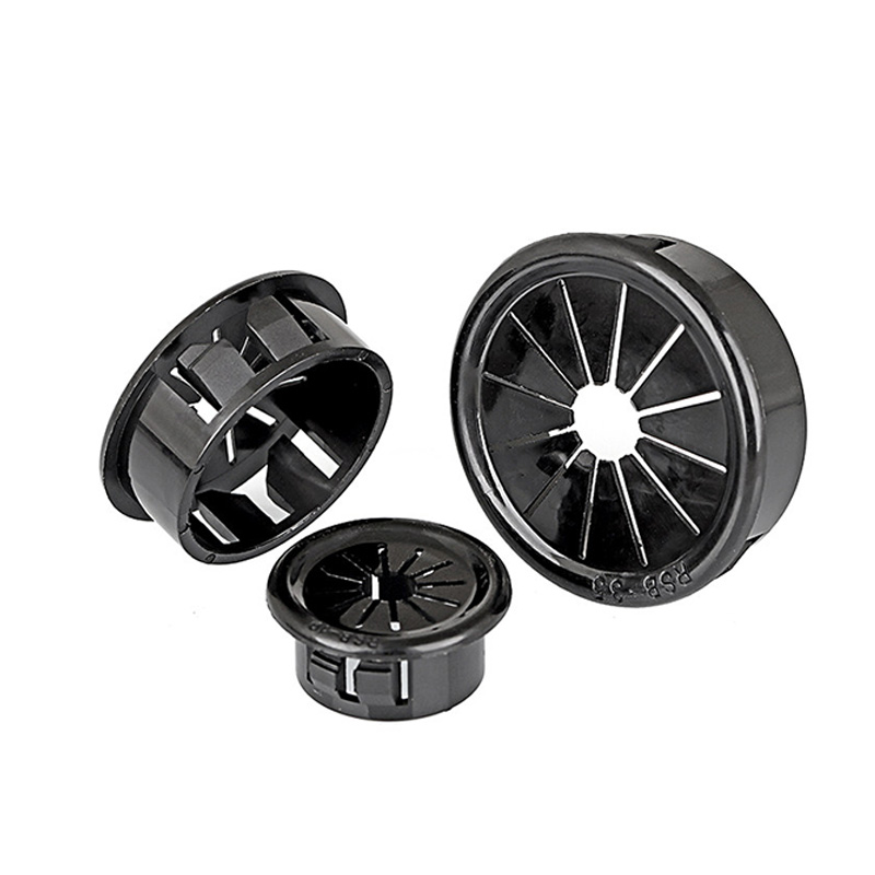 2~50pcs Black Plastic Cable Ho - Office Furniture Outlet recension och pris