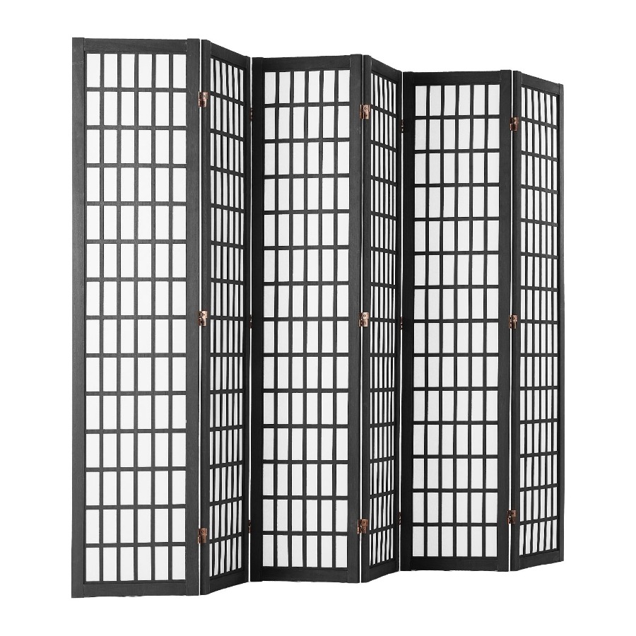 6 Panel Japanese Room Divider  - Partition Screen Divider recension och pris