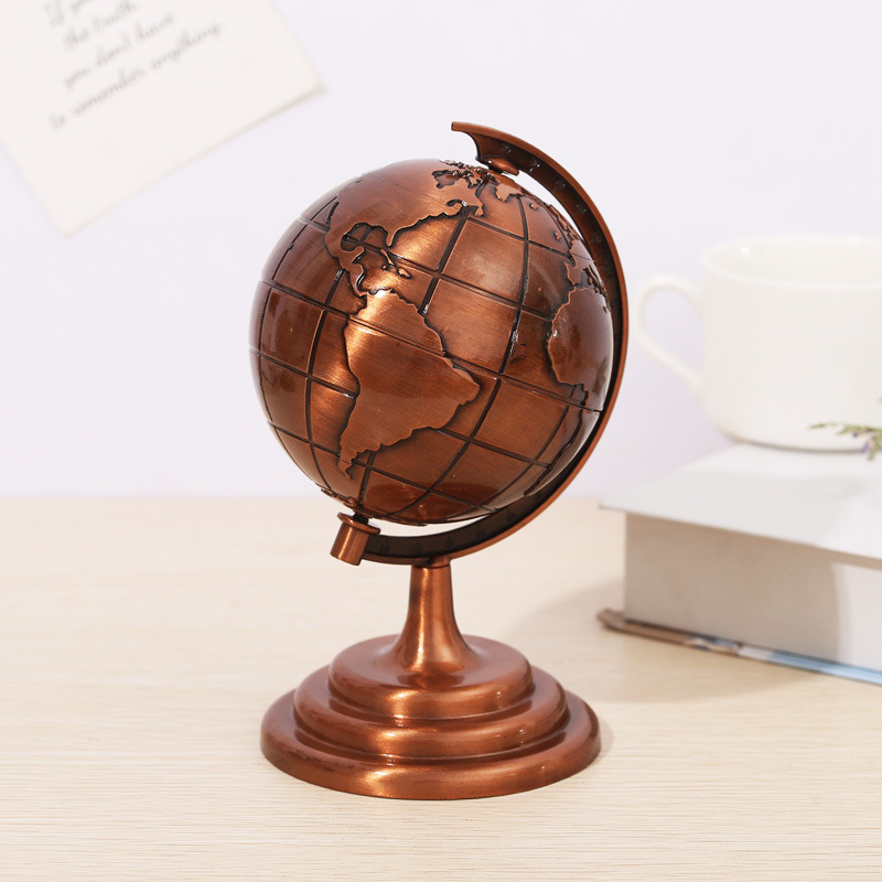 Vintage Alloy Globe Figurine R - Office Furniture World recension och pris