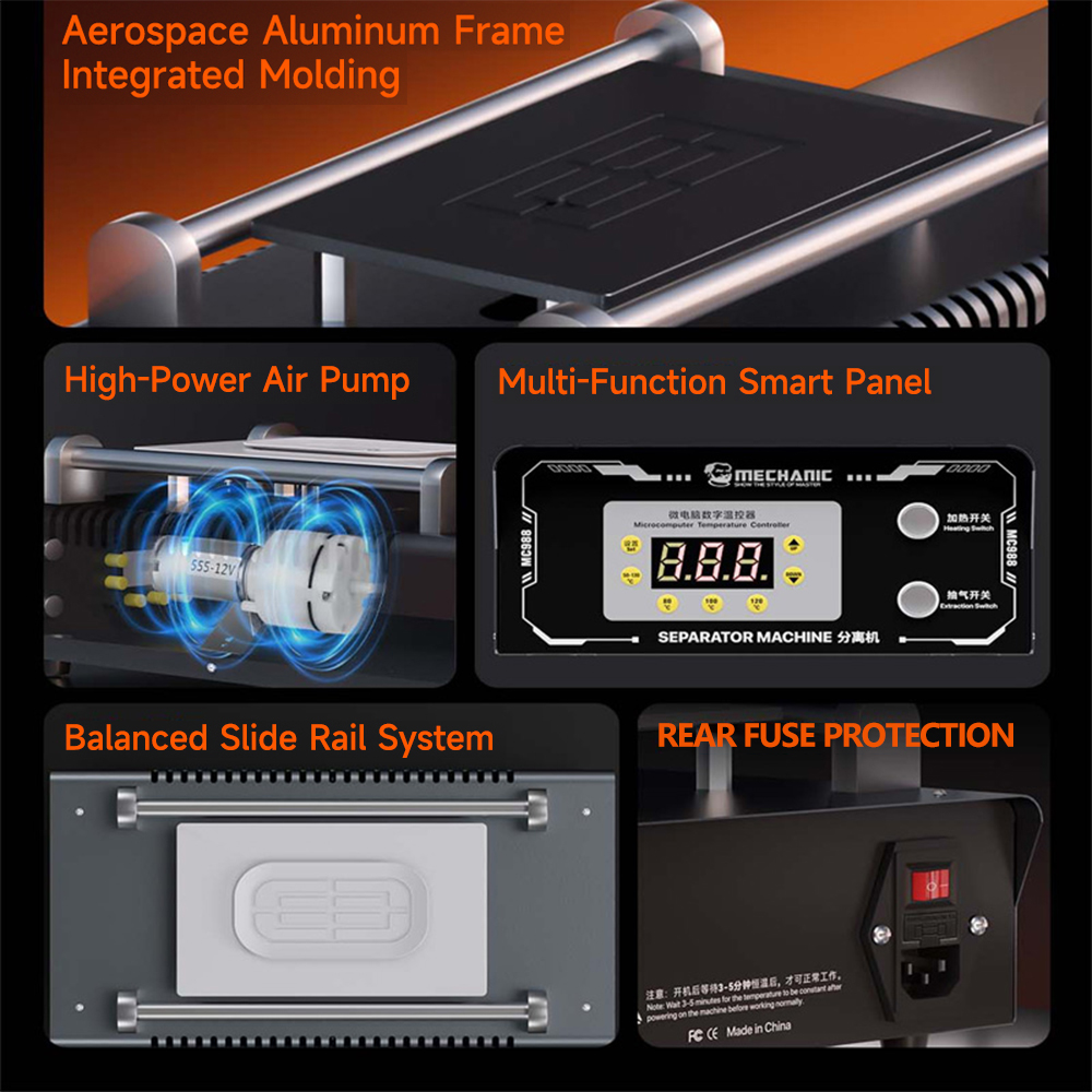Aixun MC988 High-Suction Digit - Partition Screen Divider recension och pris