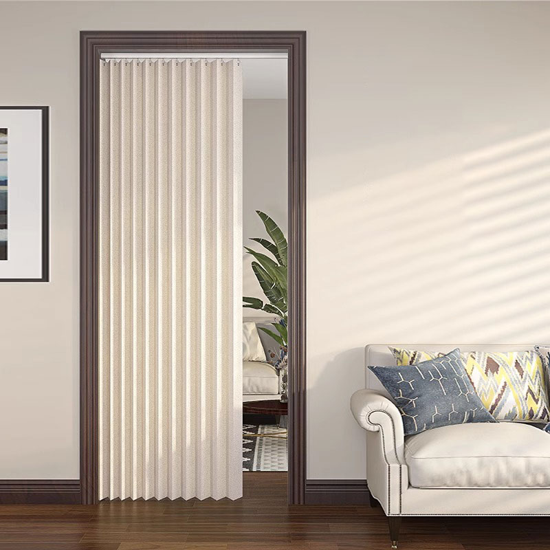 Folding Accordion Door Curtain - Partition Screen Divider recension och pris