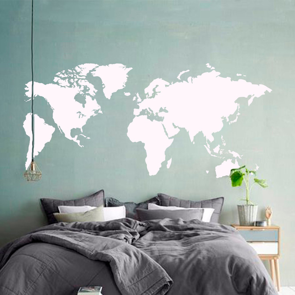 2021 New World Map wall sticke - Office Furniture World recension och pris