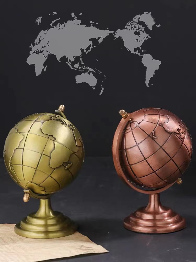 Vintage Globe Model Alloy Smal - Office Furniture World recension och pris