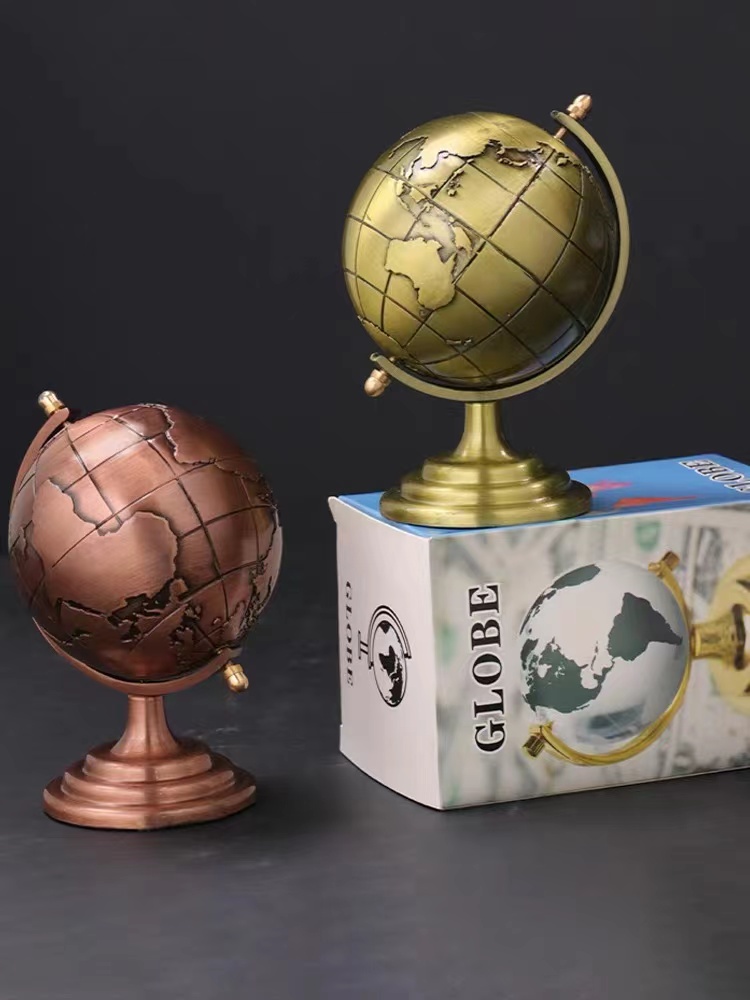 Vintage Globe Model Alloy Smal - Office Furniture World recension och pris